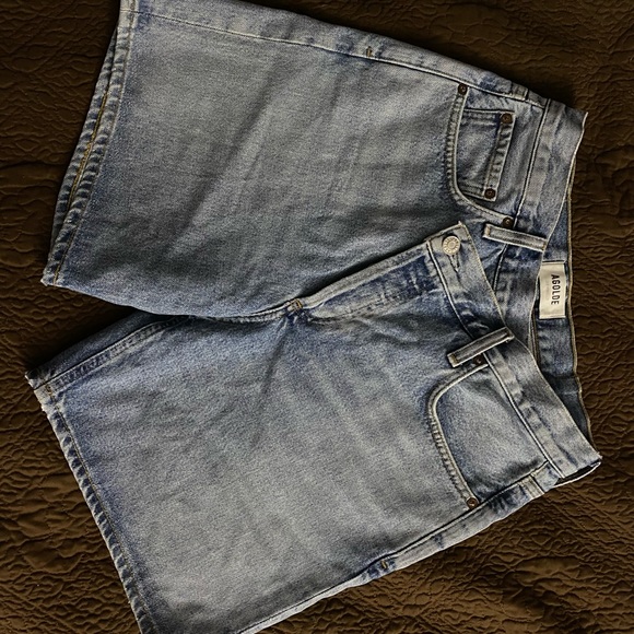 agolde criss cross shorts size 26 - Picture 3 of 6